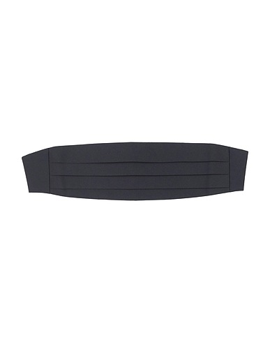 TAGLIATORE Fabric belt Midnight blue 100% Polyester