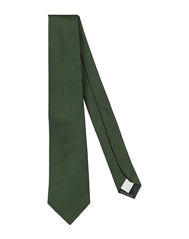 TAGLIATORE Ties and bow ties Military green 100% Silk
