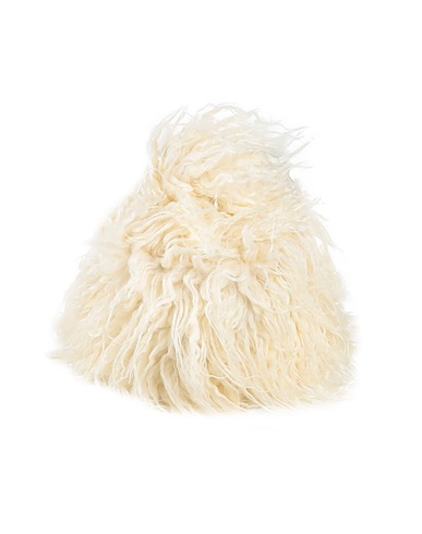 GREVI Hat Ivory 84% Acrylic, 16% Polyester