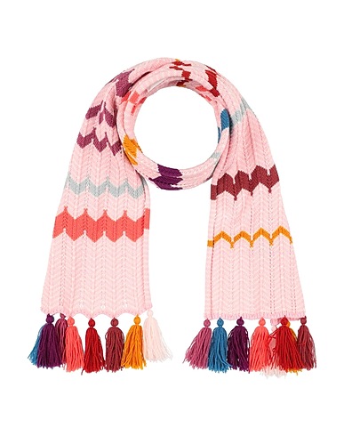 MISSONI Шарфы и платки Светло-розовый 100% Шерсть