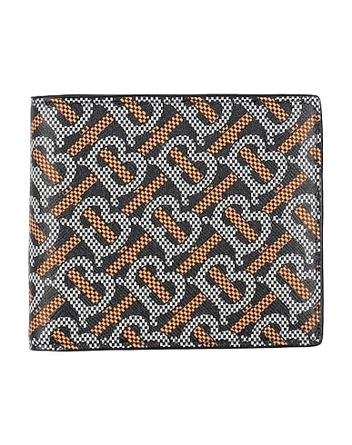 BURBERRY Portafoglio Nero Pelle