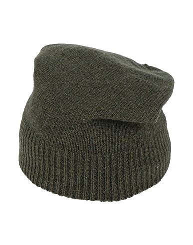 ARAGONA Cappello Verde militare 100% Cachemire