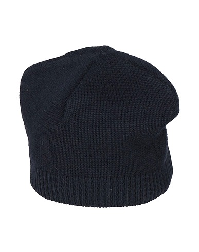 LIU •JO MAN Hat Midnight blue 41% Cotton, 28% Polyester, 13% Polyamide, 13% Acrylic, 5% Wool