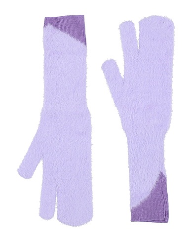 MM6 MAISON MARGIELA Gloves Lilac 100% Polyamide