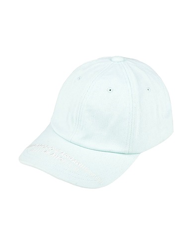 EMPORIO ARMANI Hat Light green 97% Cotton, 3% Viscose