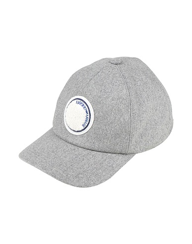 EMPORIO ARMANI Mützen & Hüte Grau 75% Wolle, 25% Polyamid