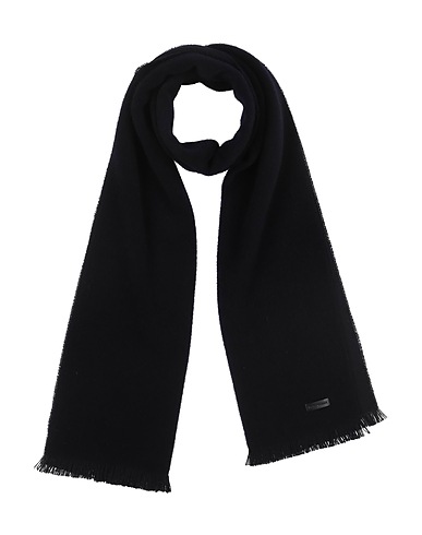 EMPORIO ARMANI Sciarpe e foulard Blu notte 100% Lana Vergine