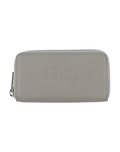 MM6 MAISON MARGIELA 財布 グレー 牛革 100%