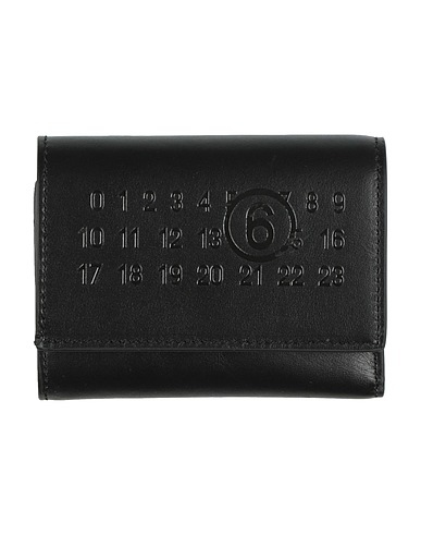MM6 MAISON MARGIELA Wallet Black Leather