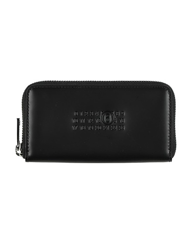MM6 MAISON MARGIELA Wallet Black Leather