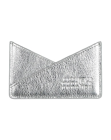 MM6 MAISON MARGIELA Small Leather Goods Silver 100% Cow leather