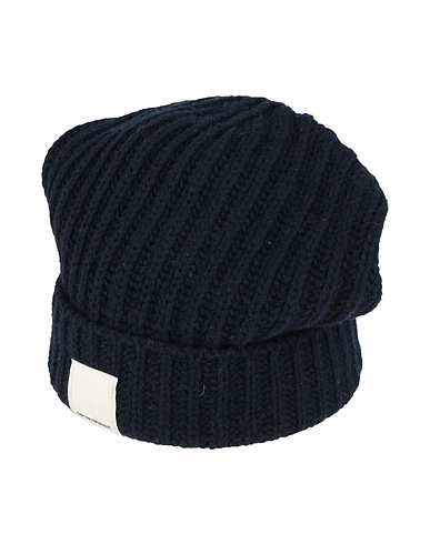 EMPORIO ARMANI Hat Midnight blue 80% Wool, 20% Polyamide