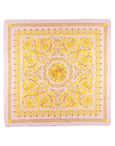 VERSACE Scarves and foulards Pink 100% Silk