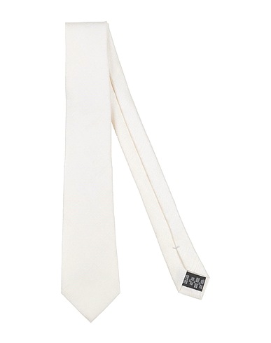 EMPORIO ARMANI Ties and bow ties Ivory 52% Silk, 19% Modal, 12% Wool, 11% Polyamide, 6% Acrylic