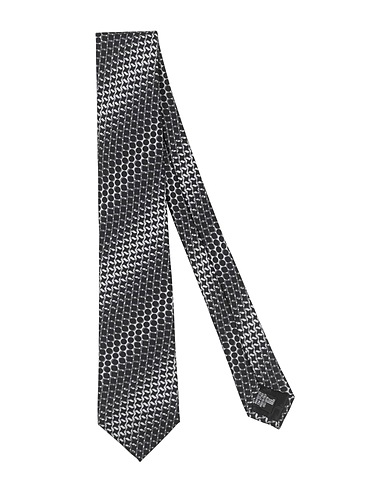 EMPORIO ARMANI Ties and bow ties Midnight blue 100% Silk