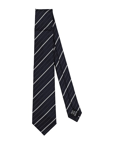 EMPORIO ARMANI Ties and bow ties Midnight blue 94% Silk, 4% Viscose, 2% Polyester