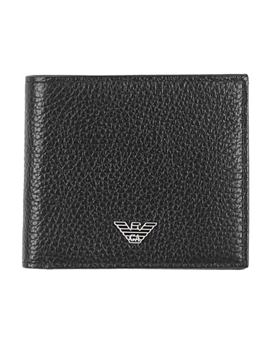 EMPORIO ARMANI Portafoglio Nero Pelle