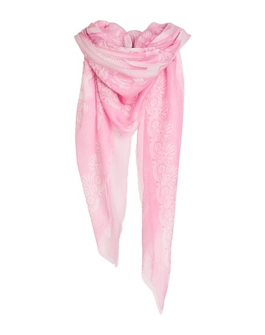 VERSACE Scarves and foulards Pink 100% Modal