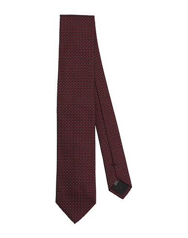 DOLCE&GABBANA Ties and bow ties Burgundy 100% Silk