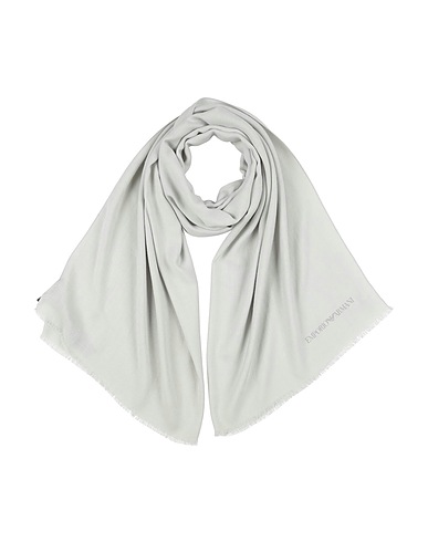 EMPORIO ARMANI Sciarpe e foulard Grigio chiaro 65% Poliestere, 35% Viscosa