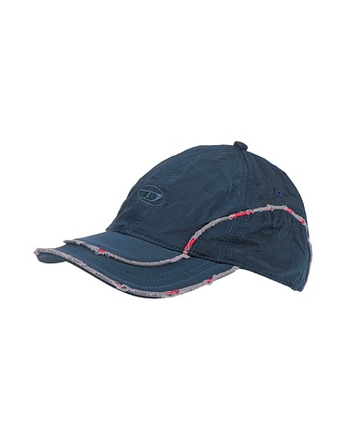 DIESEL Hat Midnight blue 100% Polyester