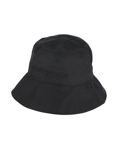 EMPORIO ARMANI Hat Black 100% Polyester