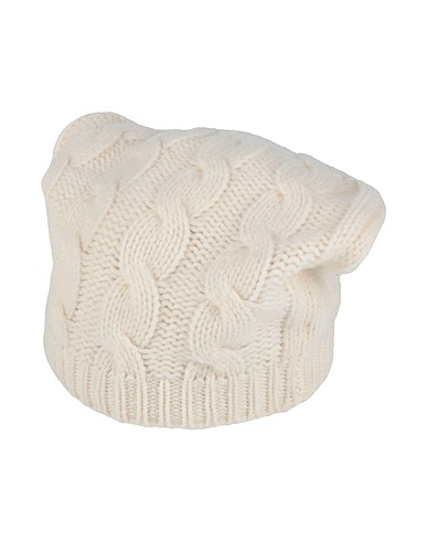 SKILLS & GENES Mützen & Hüte Off white 100% Wolle