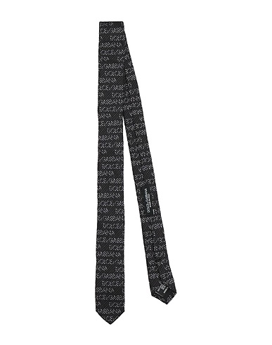 DOLCE&GABBANA Ties and bow ties Black 100% Silk
