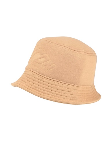 DSQUARED2 Hat Beige 75% Cotton, 16% Polyurethane, 9% Polyester