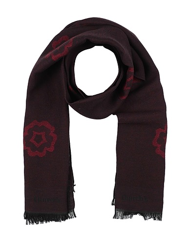 CHURCH'S Scarves and foulards Burgundy 90% Wool, 10% Silk