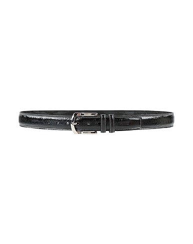 PAL ZILERI Leather belt Black Leather
