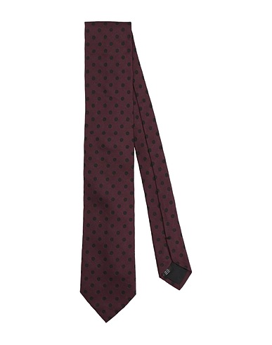 DOLCE&GABBANA Ties and bow ties Plum 100% Silk