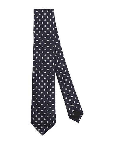 DOLCE&GABBANA Ties and bow ties Midnight blue 100% Silk