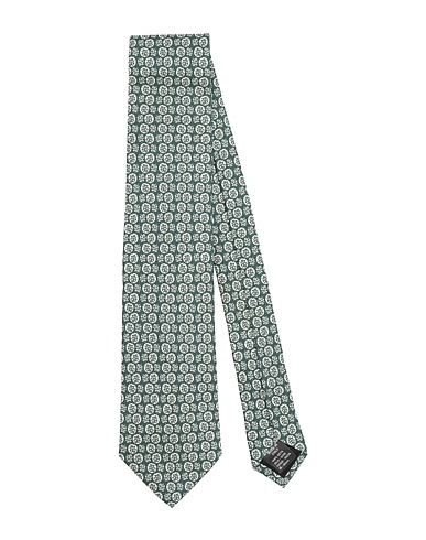DOLCE&GABBANA Ties and bow ties Dark green 100% Silk