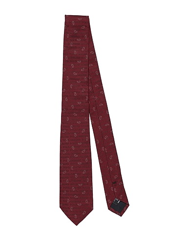 DOLCE&GABBANA Ties and bow ties Burgundy 100% Silk