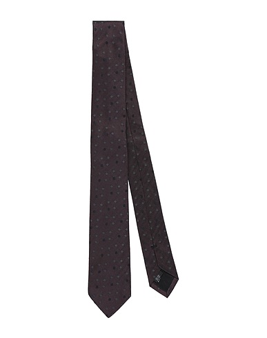 DOLCE&GABBANA Ties and bow ties Plum 100% Silk