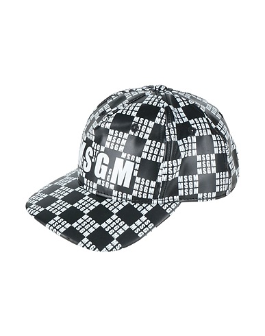 MSGM Hat KIDS Black 100% Polyurethane
