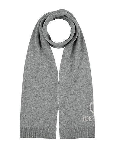 ICEBERG Scarves and foulards Grey 70% Virgin Wool, 30% Cashmere