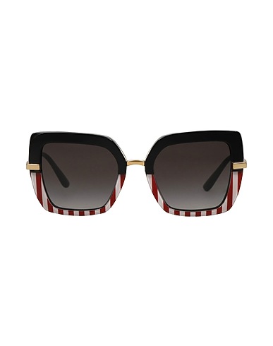 DOLCE&GABBANA Солнцезащитные очки Чёрный 100% Ацетат