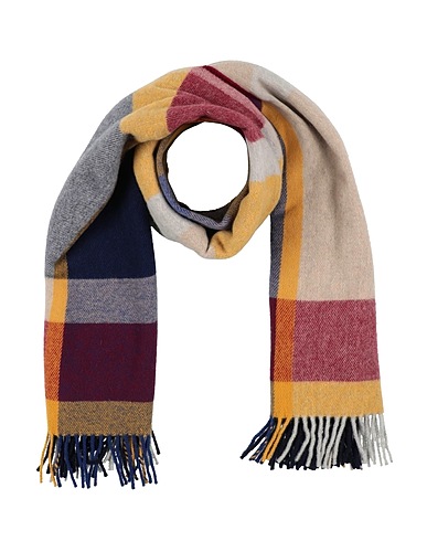WOOLRICH Scarves and foulards Burgundy 90% Wool, 10% Cashmere