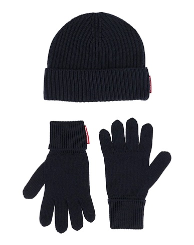 DSQUARED2 Set accessori Blu notte 100% Lana
