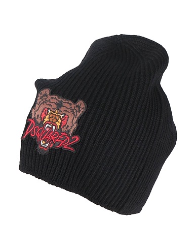 DSQUARED2 Hat Black 100% Wool