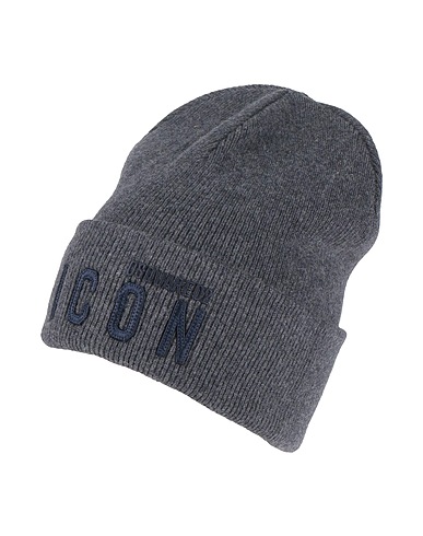 DSQUARED2 Hat Charcoal 100% Wool