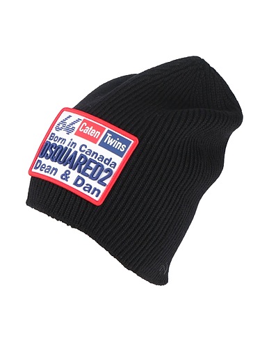DSQUARED2 Hat Black 100% Wool