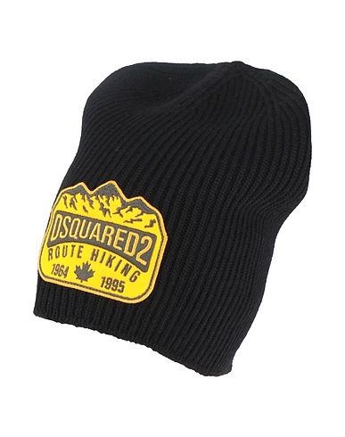 DSQUARED2 Hat Black 100% Wool
