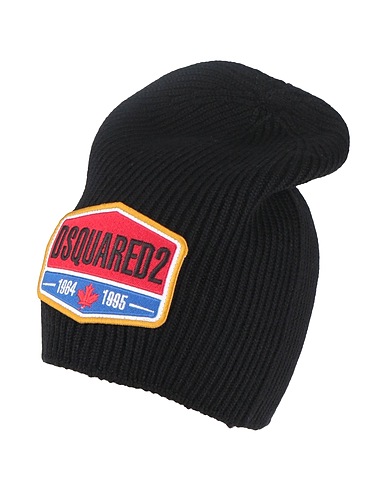 DSQUARED2 Hat Black 100% Wool