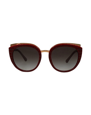 DOLCE&GABBANA Sunglasses Burgundy 100% Acetate