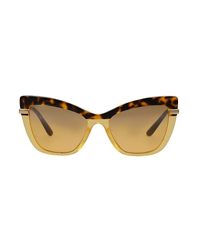 DOLCE&GABBANA Sunglasses Pastel yellow 100% Acetate
