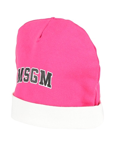 MSGM Cappello Fucsia 94% Cotone, 6% Elastan