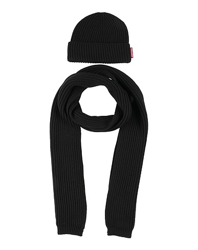 DSQUARED2 Accessories sets Black 100% Wool